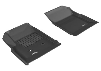 3D MAXpider L1CH06711509 2015-2020 Chevrolet/GMC Colorado/Canyon Crew Cab Kagu 1st Row Floormat - Black