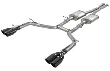 Load image into Gallery viewer, aFe MACH Force-Xp 2-1/2in 304 SS Cat-Back Exhaust 15-21 Dodge Challenger V6-3.6L - Quad Black Tip