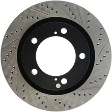 Load image into Gallery viewer, StopTech 07-09 Toyota Tundra / 08-09 Toyota Sequoia Front Left Slotted &amp; Drilled Rotor - eliteracefab.com