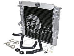 aFe BladeRunner GT Series Bar and Plate Radiator w/ Black Hoses 12-18 Jeep Wrangler (JK) V6 3.6L - eliteracefab.com
