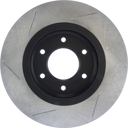 StopTech Power Slot 08-09 Infiniti QX4/QX56 / 07-09 Nissan Armada Left Front Slotted Rotor Stoptech
