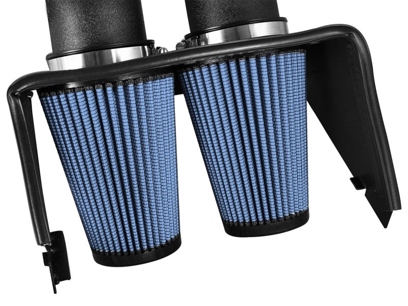 aFe MagnumFORCE Pro 5R Stage-2 XP Intake System 16 Ford F-150 EcoBoost V6-2.7L/3.5L (tt) (Blk) - eliteracefab.com