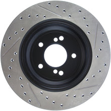 Load image into Gallery viewer, STOPTECH 00-03 BMW M5 (E39) SLOTTED &amp; DRILLED RIGHT REAR ROTOR, 127.34054R - eliteracefab.com