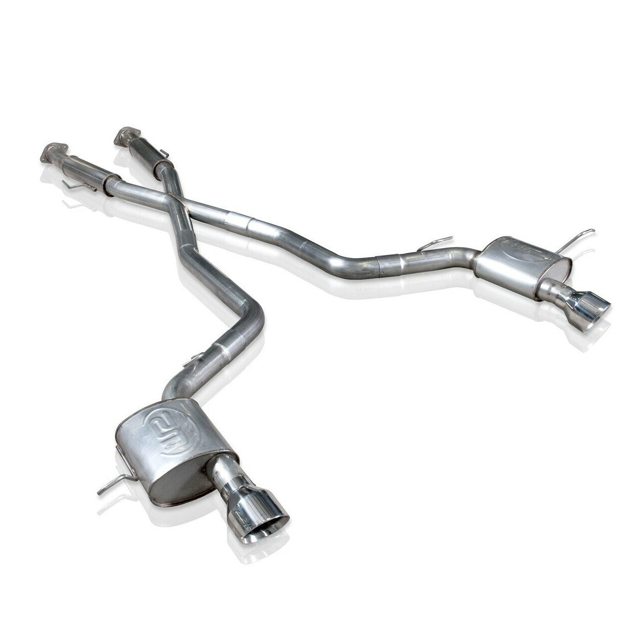 STAINLESS WORKS Chambered Exhaust Jeep Grand Cherokee SRT8 12-15 - eliteracefab.com