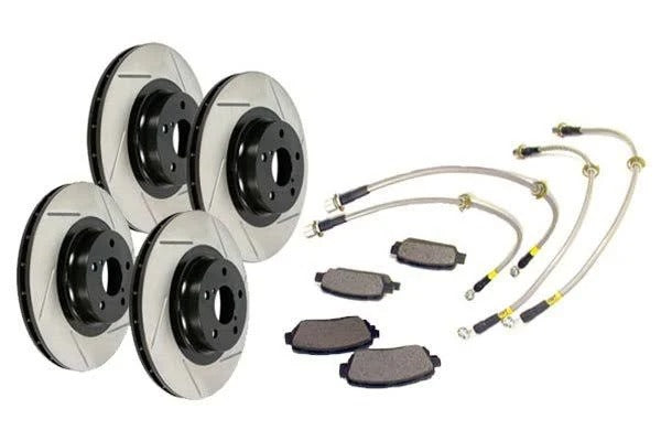 StopTech SPORT AXLE PACK, SLOTTED, 4 WHEEL, 977.33010 - eliteracefab.com