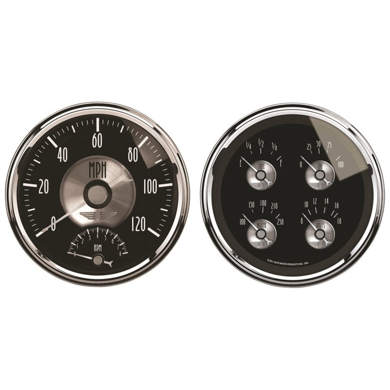 Autometer Prestige Series Black Diamond 5in Gauge Box Kit-Tachometer/Speedometer Combo / Oil Pressu 2005