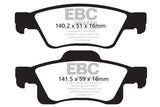 EBC Ultimax2 Rear Brake Pads - UD1498