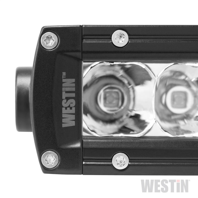 Westin Xtreme LED Light Bar Low Profile Single Row 20 inch Flex w/5W Cree - Black - eliteracefab.com