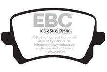 Load image into Gallery viewer, EBC 15+ Audi Q3 2.0 Turbo Redstuff Rear Brake Pads - eliteracefab.com