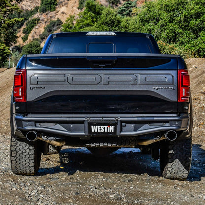 Westin 17-20 Ford F-150 Raptor Outlaw Rear Bumper - Tex. Blk Westin