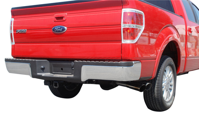 Gibson 09-10 Ford F-150 XLT 4.6L 2.5in Cat-Back Dual Sport Exhaust - Aluminized Gibson