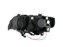 Load image into Gallery viewer, ANZO 2000-2003 BMW X5 Projector Headlights w/ Halo Black - eliteracefab.com