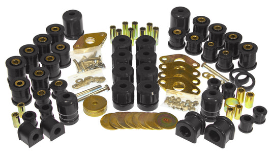 Prothane Total Vehicle Suspension Bushing Kit for 2007–2017 Jeep Wrangler JK 2-Door, Black – 1-2018-BL