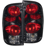 ANZO USA Toyota Tacoma Taillights Dark Smoke G2; 1995-2000