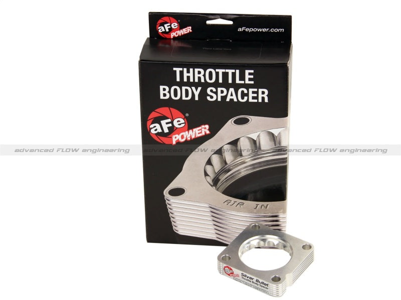 aFe Silver Bullet Throttle Body Spacer 12 Honda Civic Si / 08-12 Honda Accord / 09-12 Acura TSX - eliteracefab.com