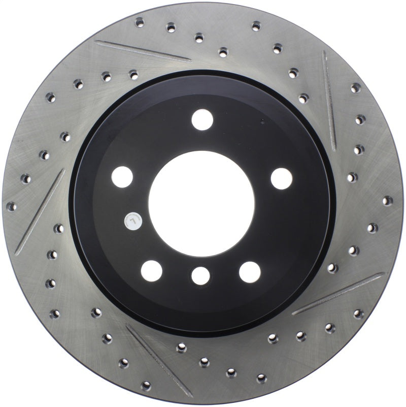 StopTech Slotted & Drilled Sport Brake Rotor - eliteracefab.com