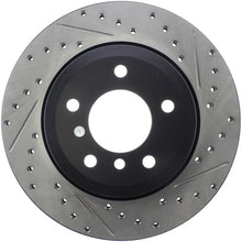 Load image into Gallery viewer, StopTech Slotted &amp; Drilled Sport Brake Rotor - eliteracefab.com