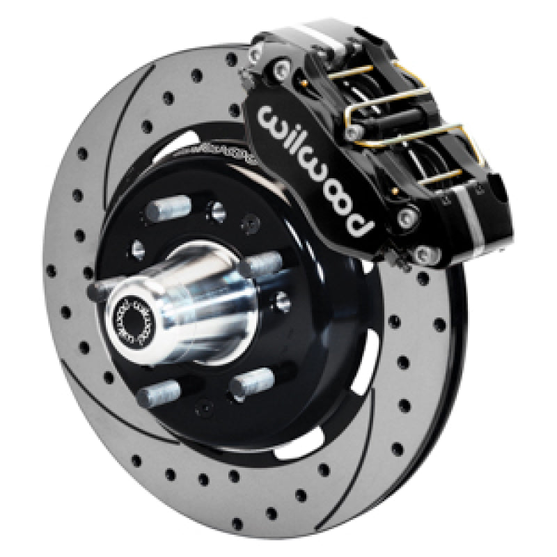 Wilwood 55-57 Chevy Bel Air Dynapro 4 Kit, 5 x 4.50in/4.75in Hub - D&S Wilwood