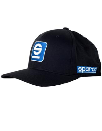 Sparco Cap S Icon Black Sml/Med - eliteracefab.com