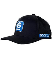 Load image into Gallery viewer, Sparco Cap S Icon Black Sml/Med - eliteracefab.com