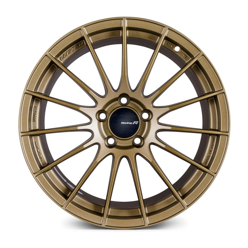 Enkei RS05-RR 18x9.5 22mm ET 5x114.3 75 Bore Titanium Gold Wheel (MOQ 40) - eliteracefab.com