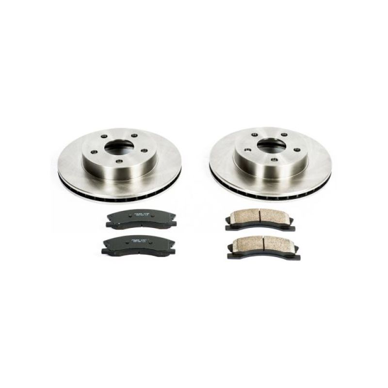 Power Stop 99-04 Jeep Grand Cherokee Front Autospecialty Brake Kit - eliteracefab.com