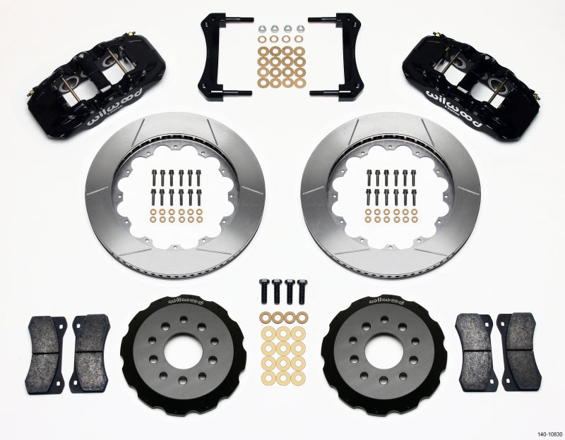 Wilwood AERO6 Front Hat Kit 14.00 2005-2014 Mustang Wilwood