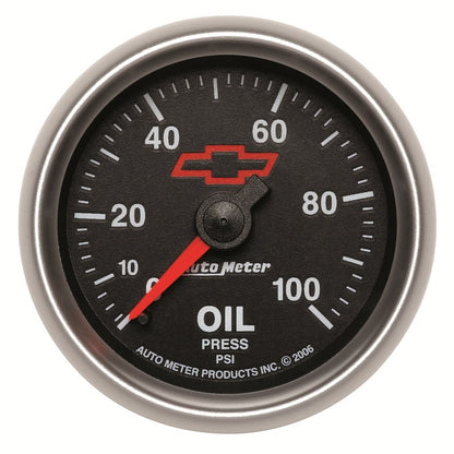 Autometer Sport-Comp II GM 52mm 0-100 PSI Mechanical Oil Pressure Gauge 3621-00406