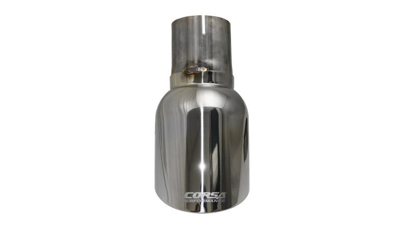 Corsa Single Universal 2.75in Inlet / 4.5in Outlet Polished Pro-Series Tip Kit CORSA Performance