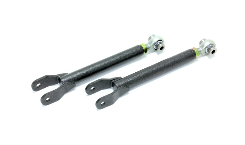 BMR REAR TRAILING ARMS SINGLE ADJ ROD ENDS BLACK (10-15 CAMARO) - eliteracefab.com