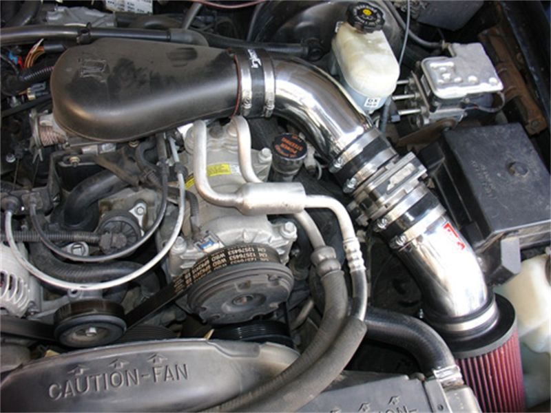 Injen 94-04 S10 Sonoma Jimmy Blazer 4.3L V6 Polished Power-Flow Air Intake System - eliteracefab.com