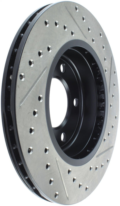 StopTech Power Slot 01-02 BMW Z3 / 03-09 Z4 / 3 Series Front Right Drilled & Slotted Rotor Stoptech