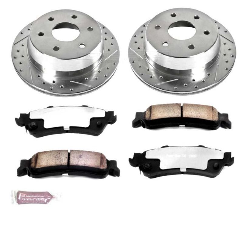 Power Stop 03-05 Chevrolet Astro Rear Z36 Truck & Tow Brake Kit - eliteracefab.com