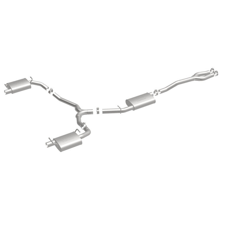 MagnaFlow Cat-Back SS Dual Split Rear Exit 2015 Dodge Charger/Chrysler 300C 3.6L V6 (Uses OEM Tips) Magnaflow