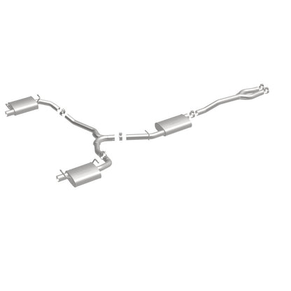 MagnaFlow Cat-Back SS Dual Split Rear Exit 2015 Dodge Charger/Chrysler 300C 3.6L V6 (Uses OEM Tips) Magnaflow