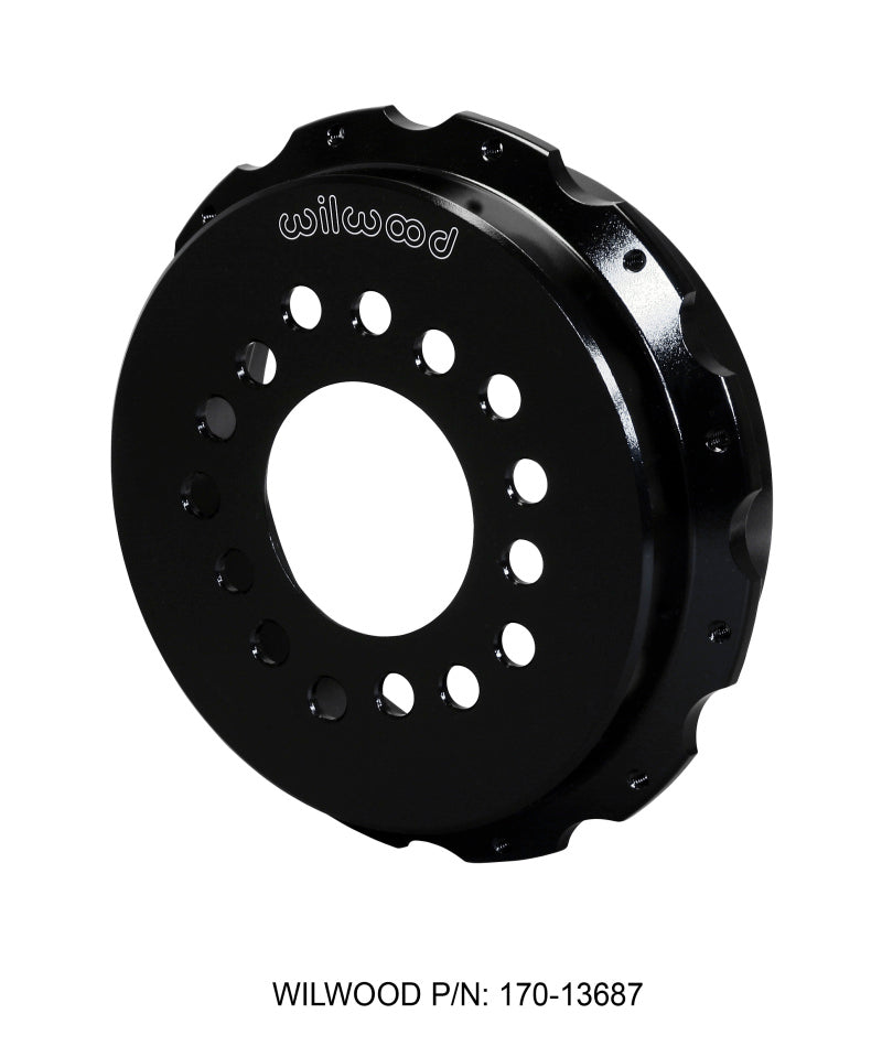 Wilwood Hat-Park Brake 1.25in Offset - Aluminum Multi-5 Lug - 12 on 8.75in Wilwood