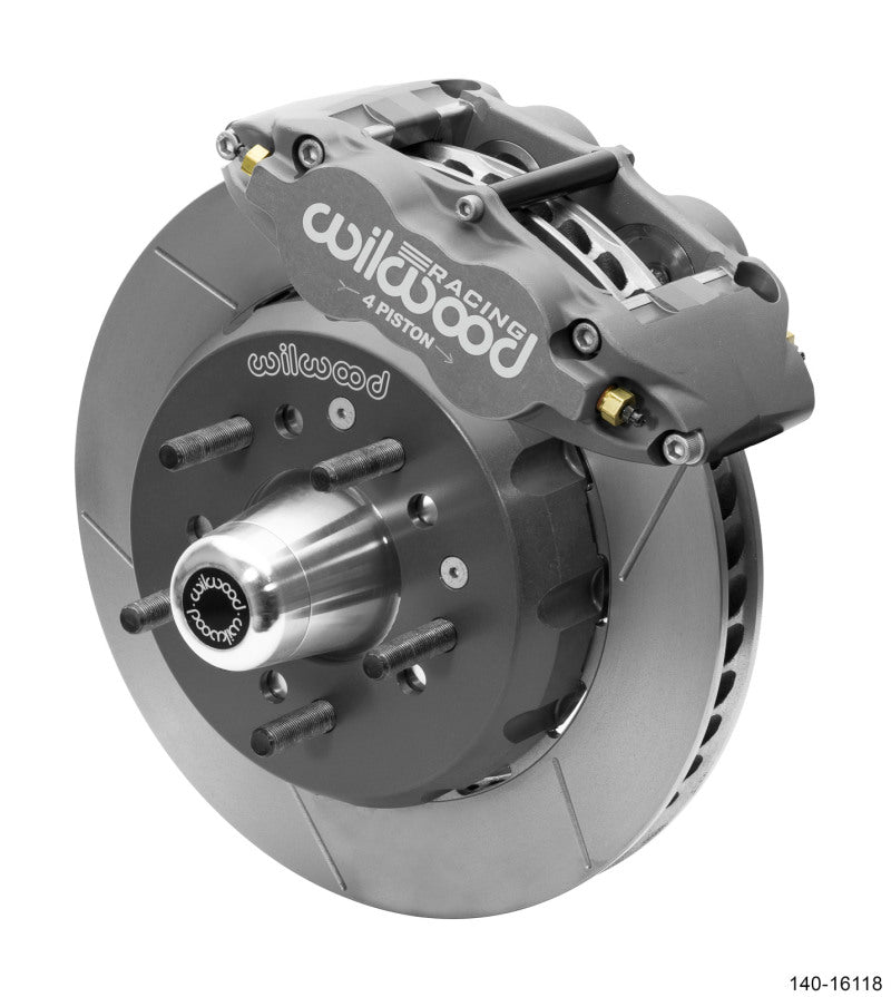 Wilwood 82-92 Camaro Forged Superlite 4R Road Race Front Big Brake Kit 13.06in Rotor With Lines Wilwood