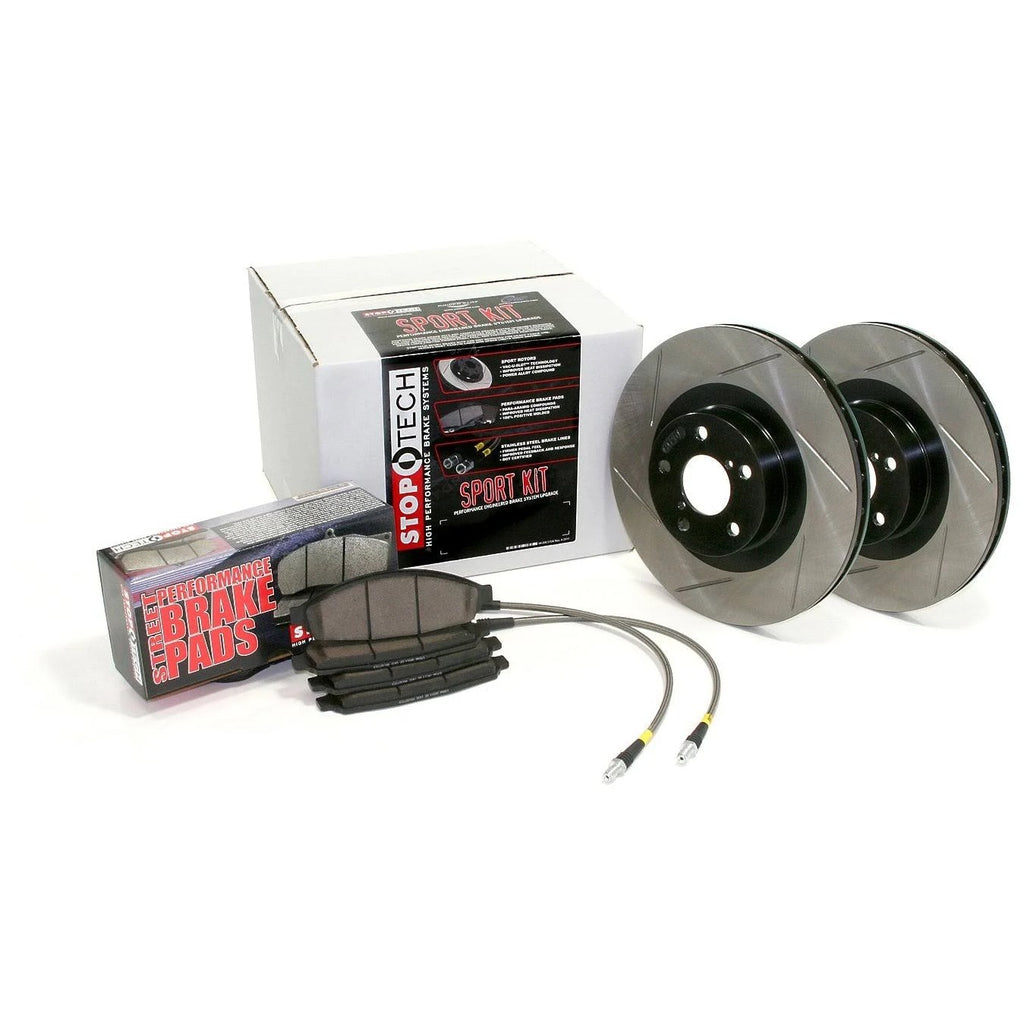 StopTech SPORT AXLE PACK, SLOTTED, FRONT, 977.33034F - eliteracefab.com