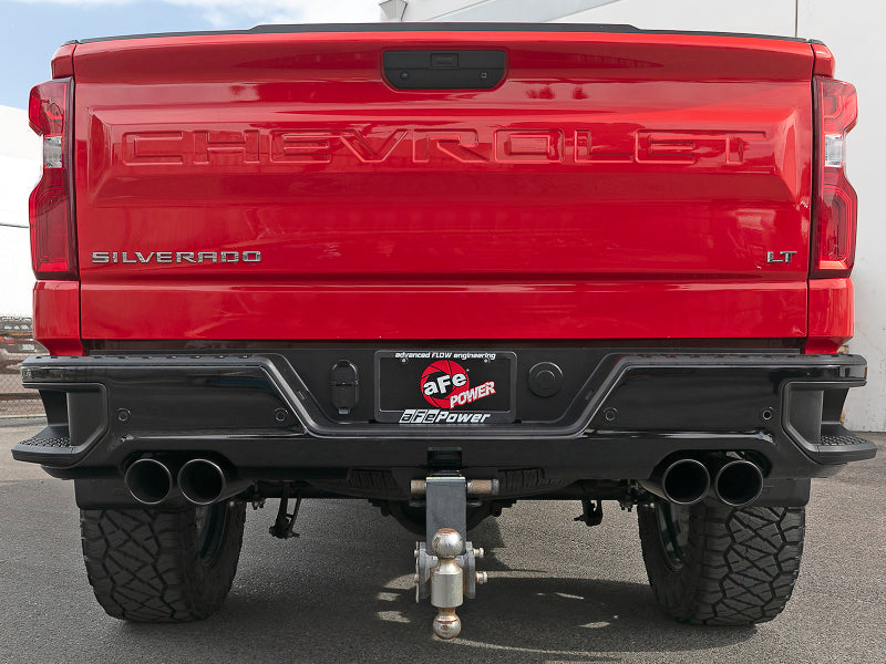 aFe Vulcan Series 3in 304 SS Exhaust Cat-Back w/ Black Tips 2019 GM Silverado/Sierra 1500 V8-5.3L aFe