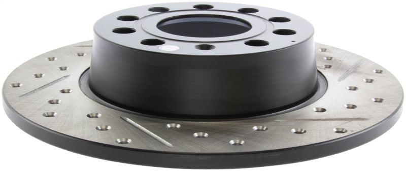 StopTech Slotted & Drilled Sport Brake Rotor - eliteracefab.com