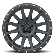 Load image into Gallery viewer, ICON Compression 20x10 5x5 -12mm Offset 5in BS 71.5mm Bore Satin Black Wheel - eliteracefab.com