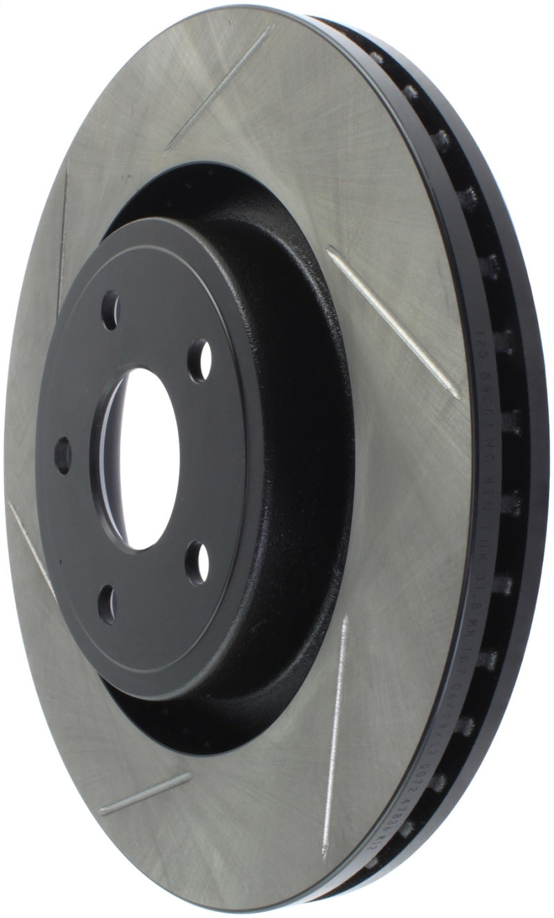 StopTech Power Slot 06-08 Grand Cherokee SRT-8 Front Right Slotted Rotor Stoptech