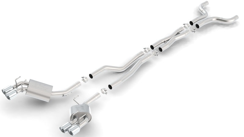 Borla 12-14 Chevrolet Camaro ZL1 Coupe 6.2L 8cyl AT/MT 6spd RWD Aggressive ATAK Catback Exhaust - eliteracefab.com