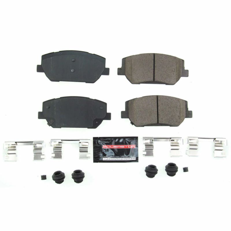 Power Stop 2019 Hyundai Santa Fe Front Z23 Evolution Sport Brake Pads w/Hardware - eliteracefab.com