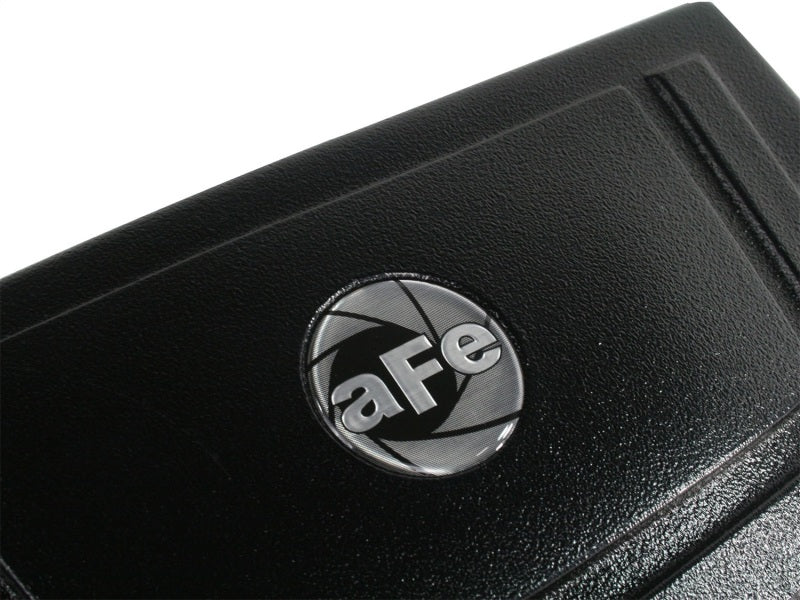 aFe MagnumFORCE Intake System Cover, Black, 2015 Ford F-150 Ecoboost V6 2.7L/3.5L (tt) - eliteracefab.com