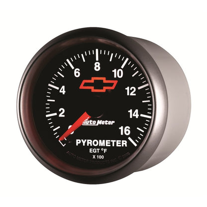 Autometer GM Full Sweep Electric 52mm 0-1600 degree F Pyrometer 3644-00406