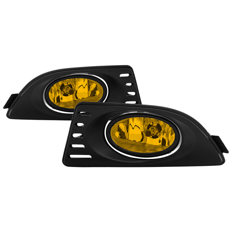 Spyder Acura RSX 05-07 OEM Fog Lights w/Switch Yellow FL-AR06-Y - eliteracefab.com