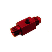 Load image into Gallery viewer, Nitrous Express 1/4 NPT x 6AN w/1/8 NPT Gauge Hole (Fuel Bypass Fitting)