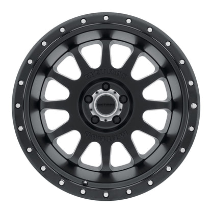 Method MR605 NV 20x10 -24mm Offset 5x5 71.5mm CB Matte Black Wheel - eliteracefab.com