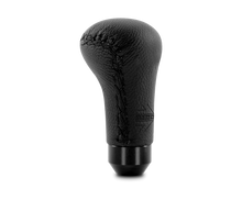 Load image into Gallery viewer, Momo Anatomico Shift Knob - Black Leather, Black Stitching ALBK1